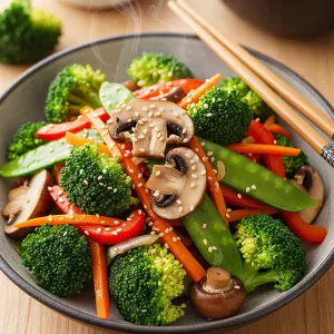 Crunchy Broccoli & Mushroom Stir Fry: A Healthy Delight