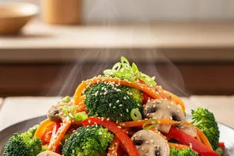 Crunchy Broccoli & Mushroom Stir Fry: A Healthy Delight
