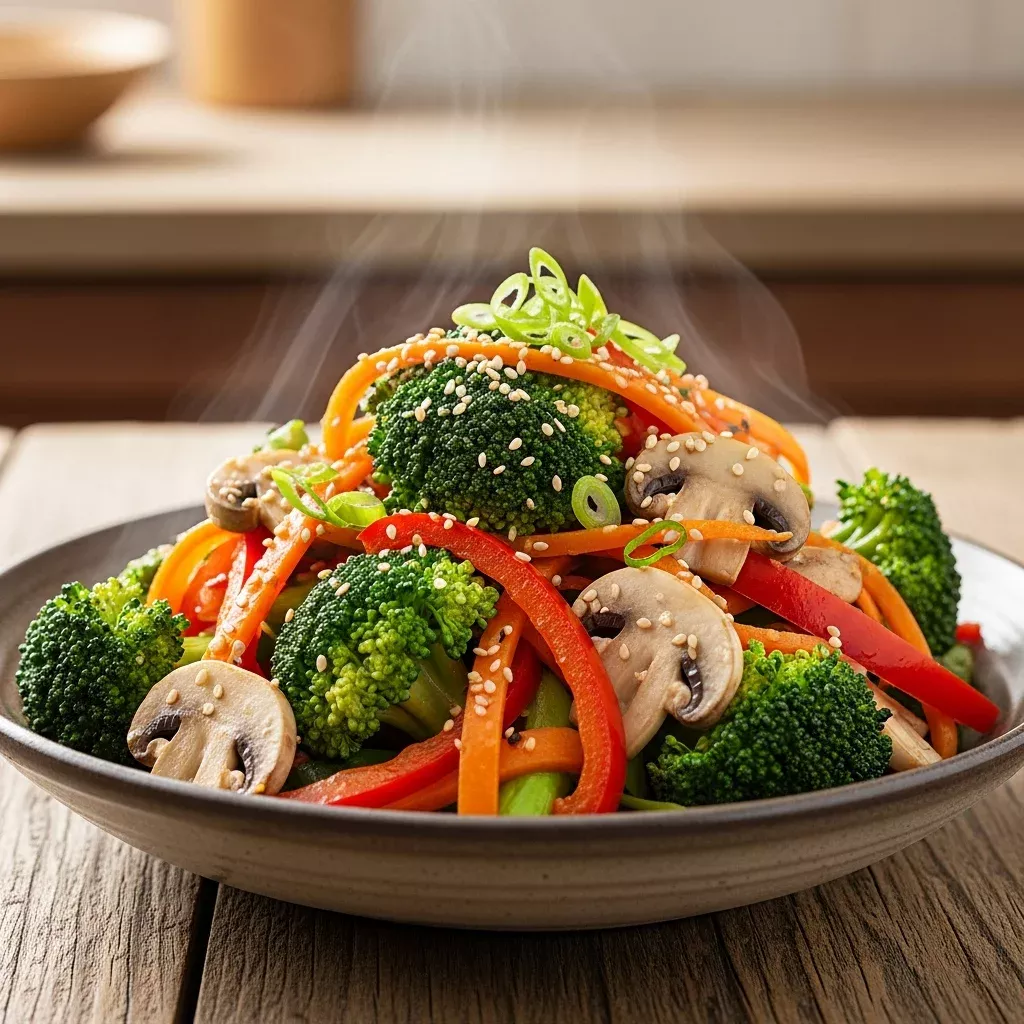 Crunchy Broccoli & Mushroom Stir Fry: A Healthy Delight