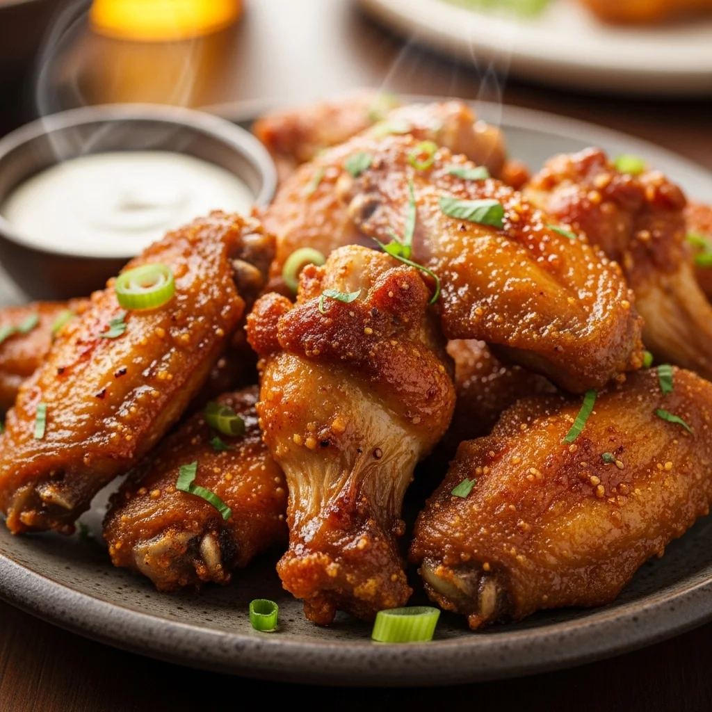Crispy Baked Wings: Unlocking Fish Sauce Flavour Magic