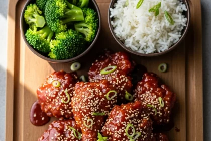 Sweet & Spicy Gochujang Chicken (Air Fried or Baked)