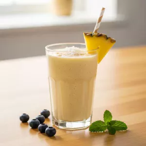 Pineapple Coconut Smoothie: Your Ultimate Keto Drink with a Tropical Touch