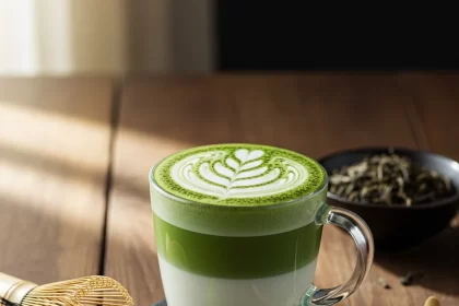 Matcha Latte Magic: A Creamy Boost of Green Goodness