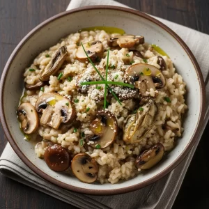Mastering Mushroom Risotto: Creamy Comfort in Every Bite
