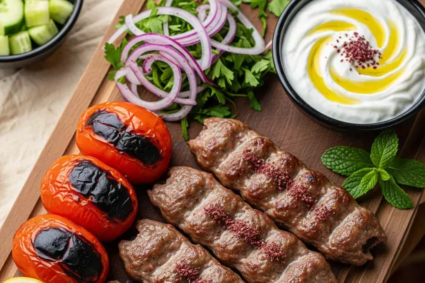 Persian Kebab Kubideh: The Juicy Art of Saffron Skewers