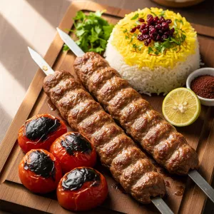 Persian Kebab Kubideh: The Juicy Art of Saffron Skewers