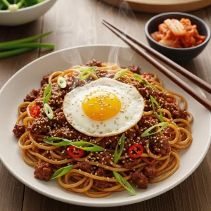 Savor Asian-Style Ground Beef Spaghetti: A Flavor Fusion Feast