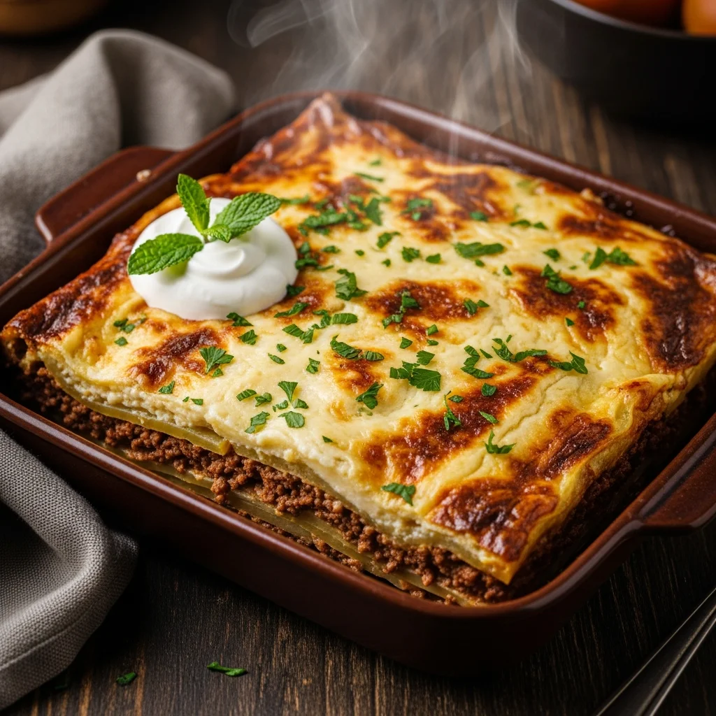Beef Moussaka Magic: A Savory Journey Through Layers