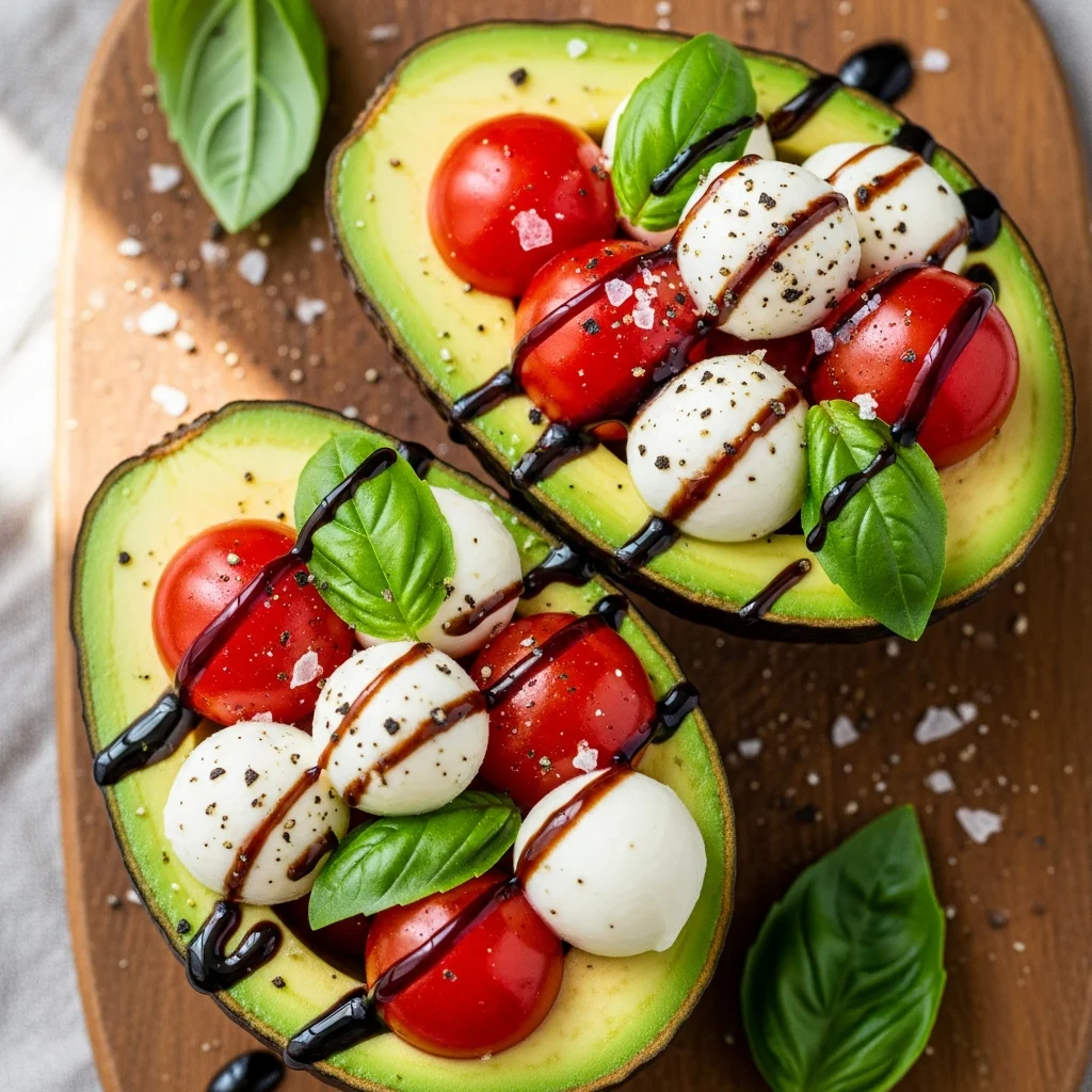 Caprese Stuffed Avocado: A Fresh Twist on Classic Flavors