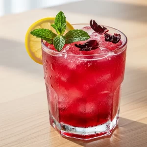 Chill Out with Refreshing Frozen Hibiscus Lemonade Delight