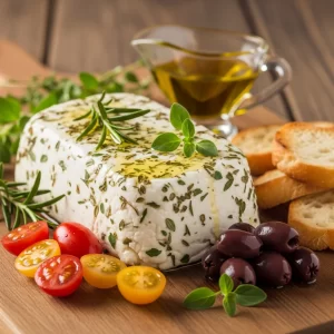 Herb-Marinated Goat Cheese: A Flavorful Culinary Delight