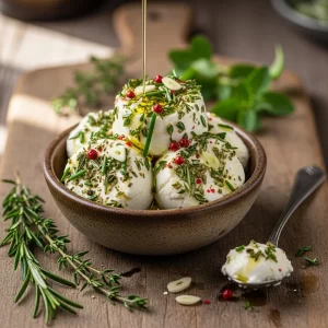 Herb-Marinated Goat Cheese: A Flavorful Culinary Delight