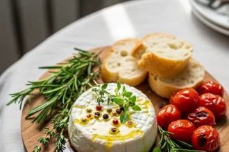 Herb-Marinated Goat Cheese: A Flavorful Culinary Delight
