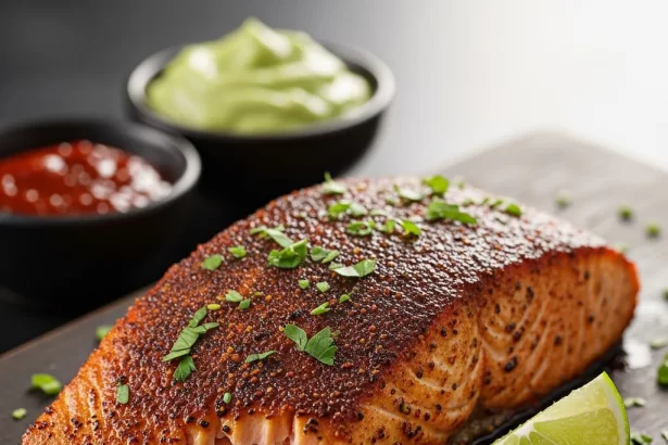 Savor Keto Cajun Blackened Salmon: A Spicy Low-Carb Delight