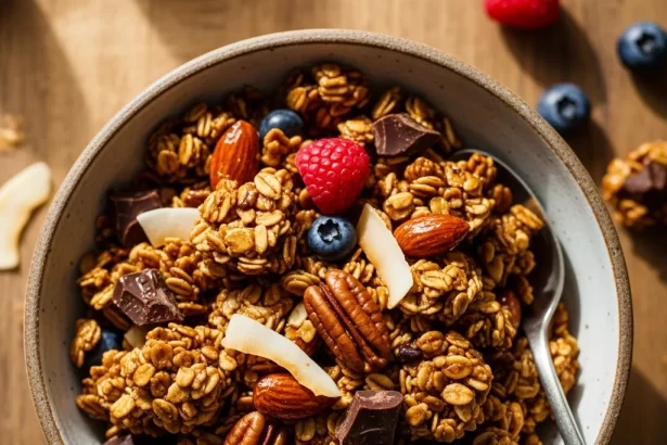 Crispy Keto Granola: Low-Carb, High-Flavor Goodness!