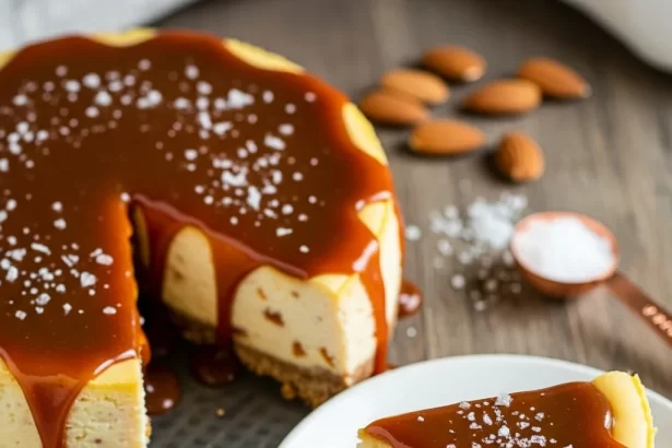 Keto Salted Caramel Cheesecake: Indulge Guilt-Free Sweet Recipe