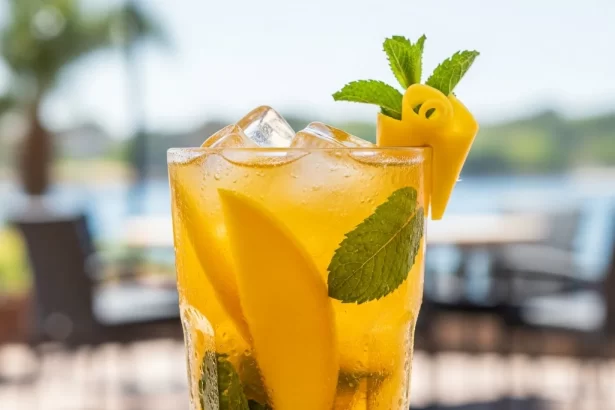 Mango Mint Cooler: Refreshing Twist on a Classic Chill