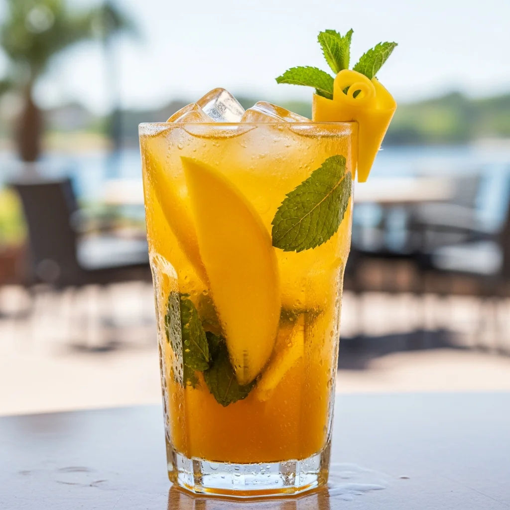 Mango Mint Cooler: Refreshing Twist on a Classic Chill