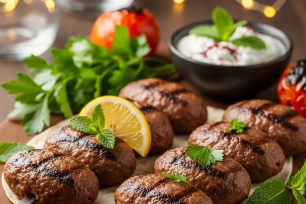 Savoring Persian Kebab Kubideh: The Art of Juicy Skewers