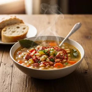Hearty Serbian White Bean Soup: A Vegan Delight to Savor