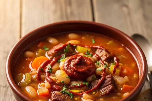 Hearty Serbian White Bean Soup: A Vegan Delight to Savor