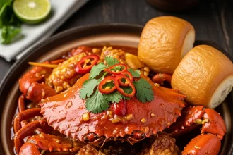 Savoring Singapore's Iconic Chili Crab: A Spicy Seafood Delight