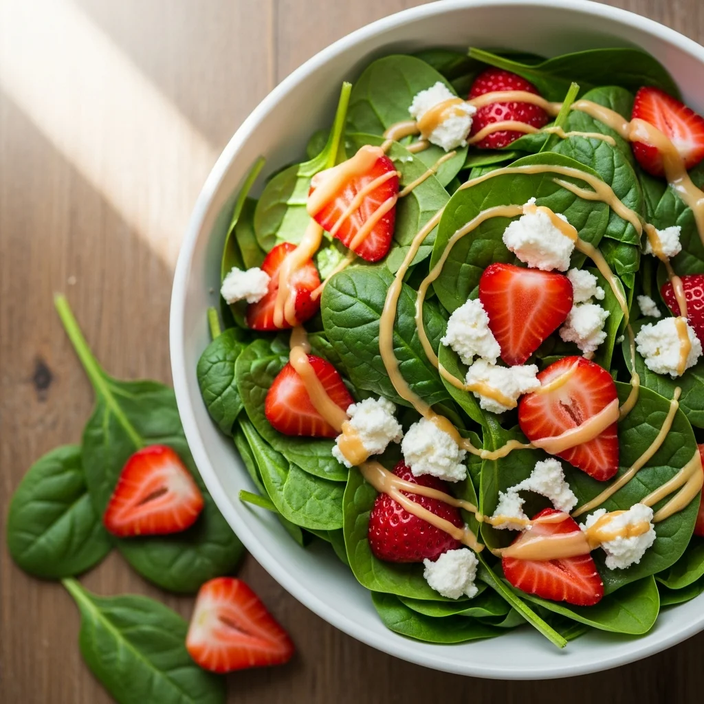 Spinach and Strawberry Salad: The Ultimate Fresh Flavors Unite