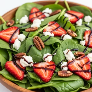 Spinach and Strawberry Salad: The Ultimate Fresh Flavors Unite
