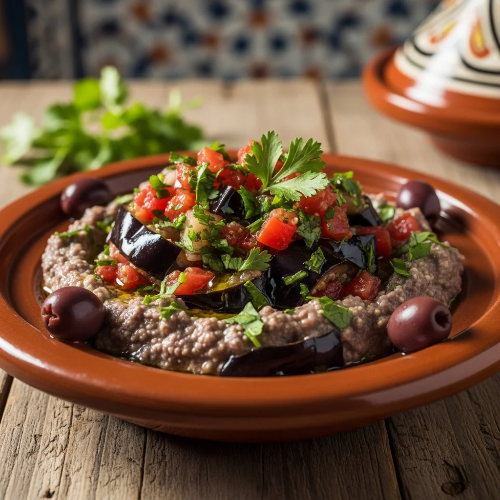 Zaalouk Unveiled: The Flavorful Moroccan Eggplant Dip Guide