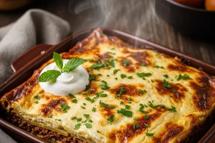 Beef Moussaka Magic: A Savory Journey Through Layers