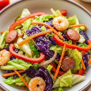 Savor Keto Cabbage Stir-Fry: A Low-Carb Veggie Delight