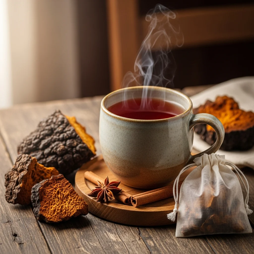 Chaga Mushroom Tea: Nature's Brew for Wellness and Vitality