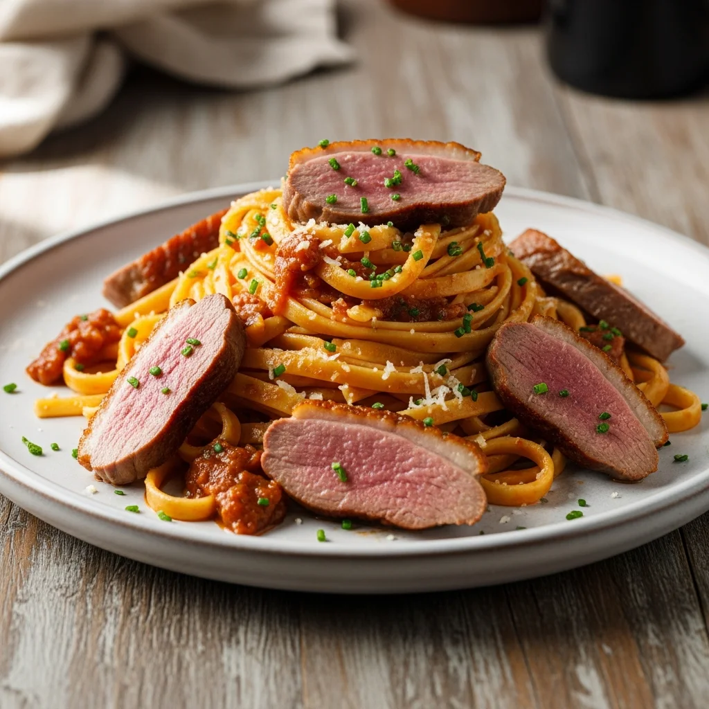 Duck Tagliati Unveiled: A Savory Slice of Italian Elegance