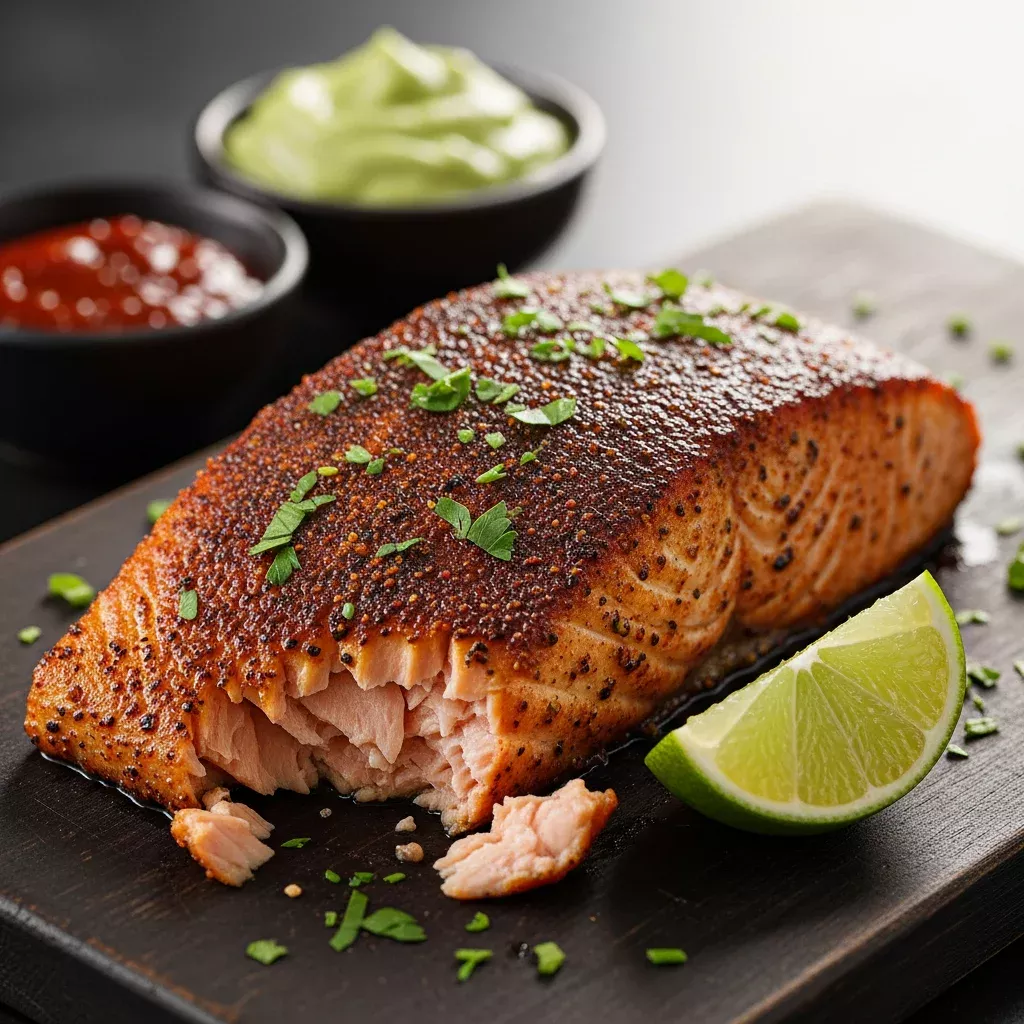 Savor Keto Cajun Blackened Salmon: A Spicy Low-Carb Delight
