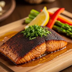 Savor Keto Cajun Blackened Salmon: A Spicy Low-Carb Delight