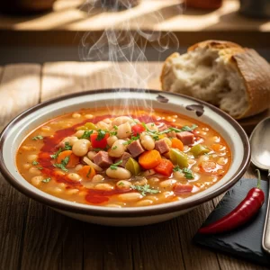Hearty Serbian White Bean Soup: A Vegan Delight to Savor