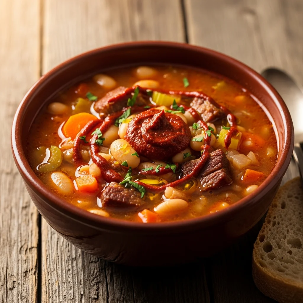 Hearty Serbian White Bean Soup: A Vegan Delight to Savor