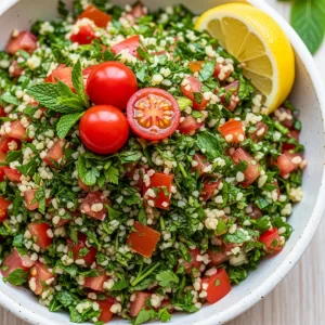Tabbouleh Unveiled: A Fresh Twist on a Classic Salad