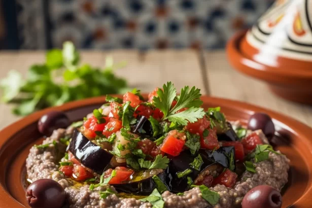 Zaalouk Unveiled: The Flavorful Moroccan Eggplant Dip Guide