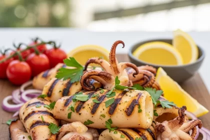 Savor the Sea: Mastering the Art of Grilled Calamari