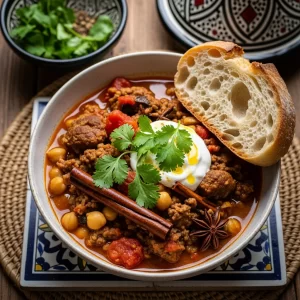 Crafting Moroccan Ground Lamb Stew Magic