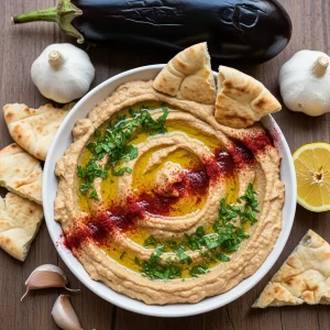 Moutabal Magic: Discovering the Creamy Middle Eastern Delight