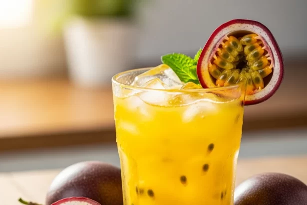 Passion Fruit Juice: Nature's Zesty Elixir of Vitality