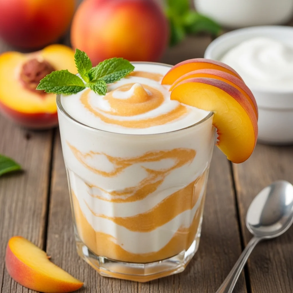 Peach Yogurt Smoothie: Creamy, Refreshing, and Nutritious Delight