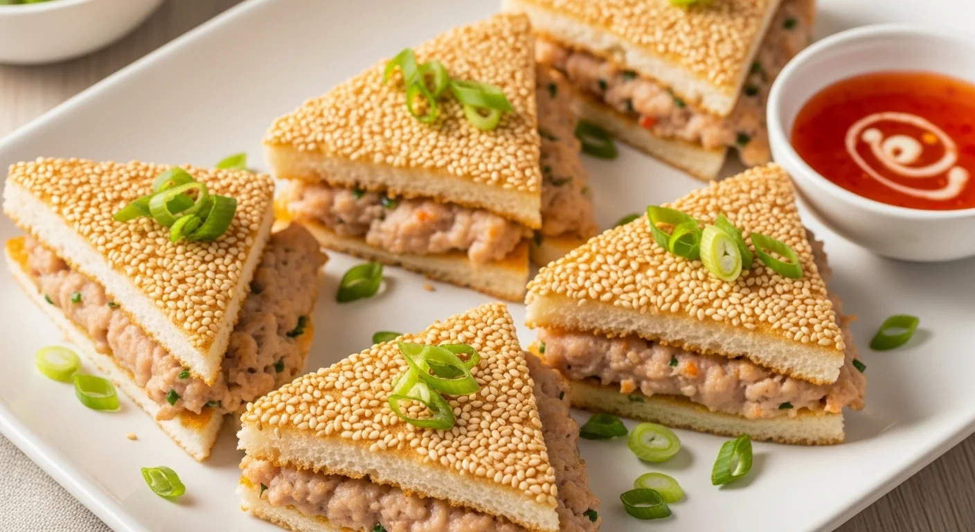 Crunchy Delight: Exploring the Charm of Sesame Prawn Toast