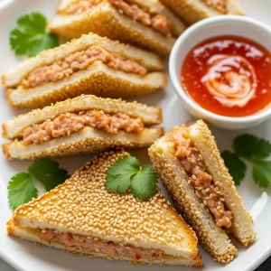 Crunchy Delight: Exploring the Charm of Sesame Prawn Toast