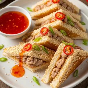 Crunchy Delight: Exploring the Charm of Sesame Prawn Toast