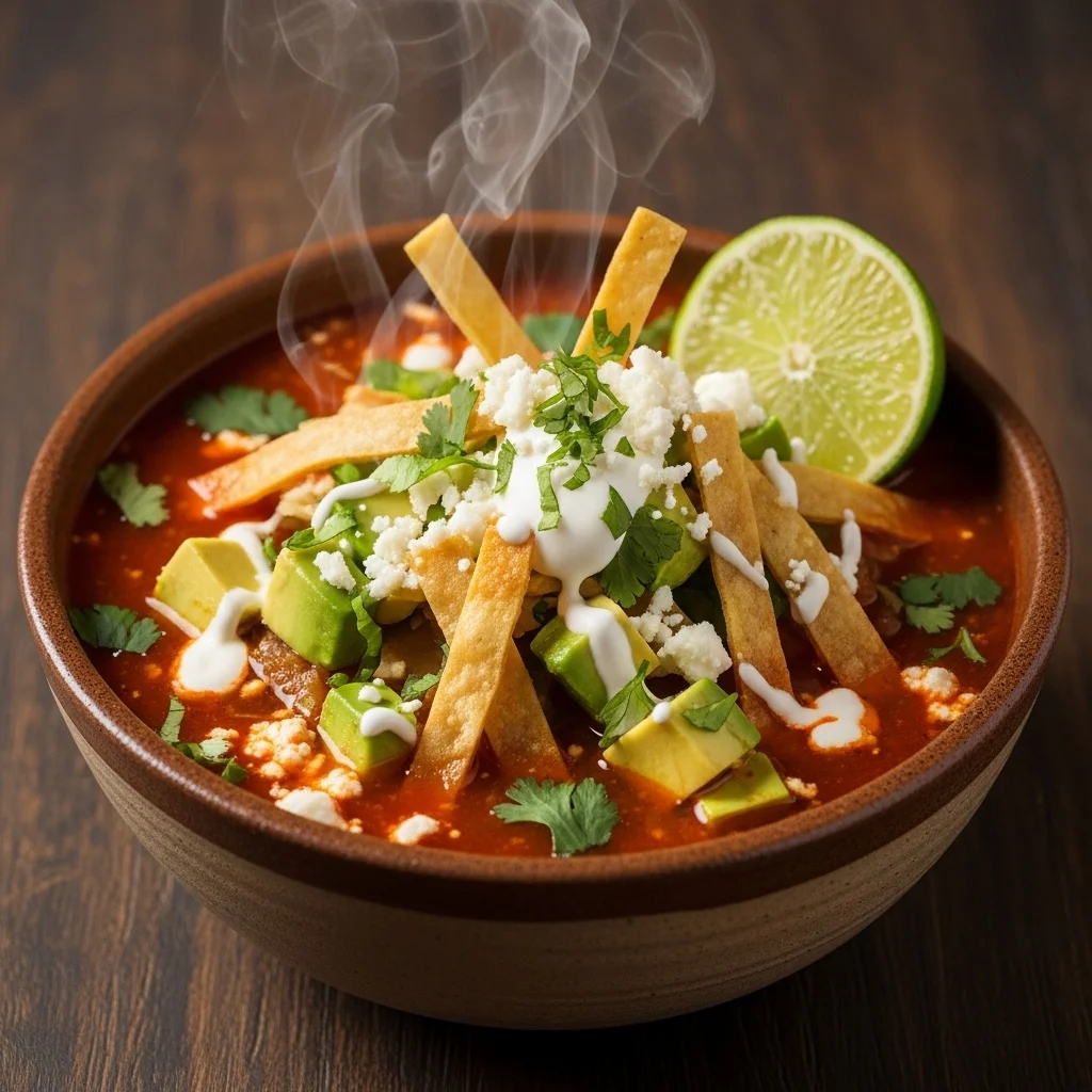 Savoring Sopa de Tortilla: Mexico's Classic Tangy Delight