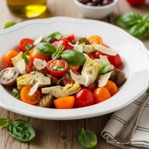 Tuscan Artichoke Tomato Salad: A Fresh Mediterranean Delight