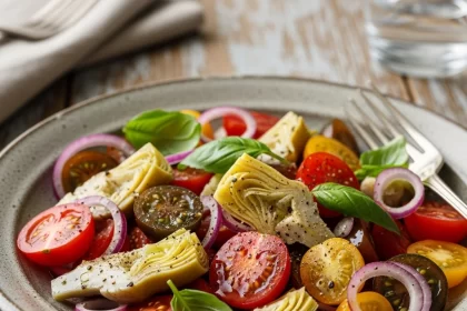 Tuscan Artichoke Tomato Salad: A Fresh Mediterranean Delight